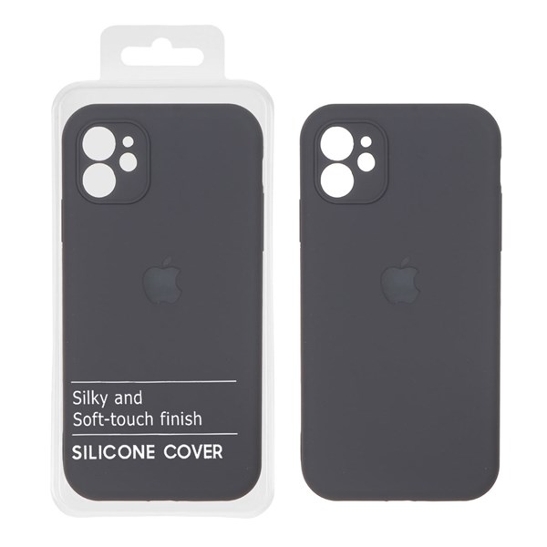 قاب سیلیکونی پاک کنی اورجینال Master Quality مدل Apple iPhone 11 - خاکستری (پک دار)